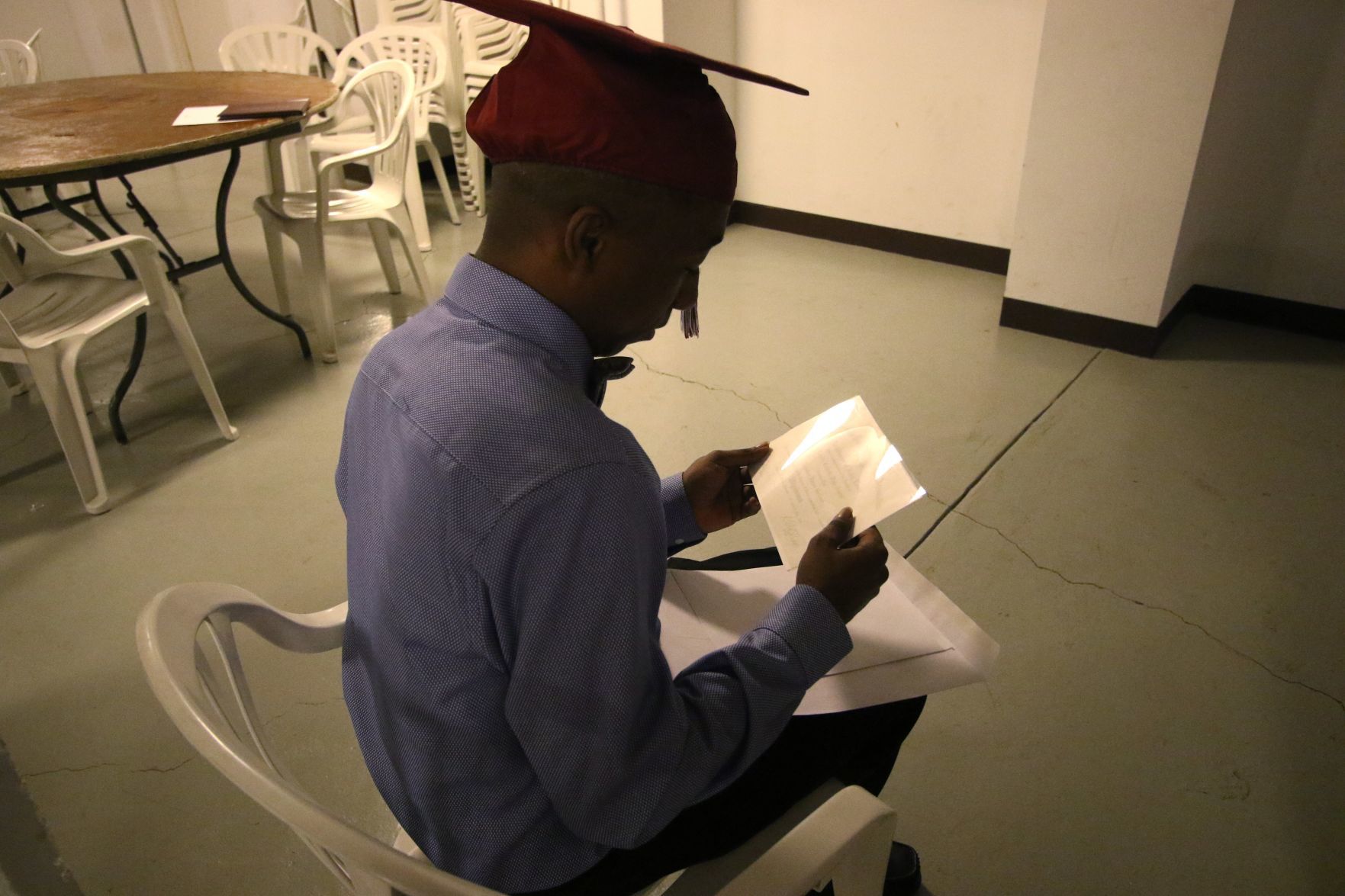 Brandon Gardner graduates from Trinity Catholic